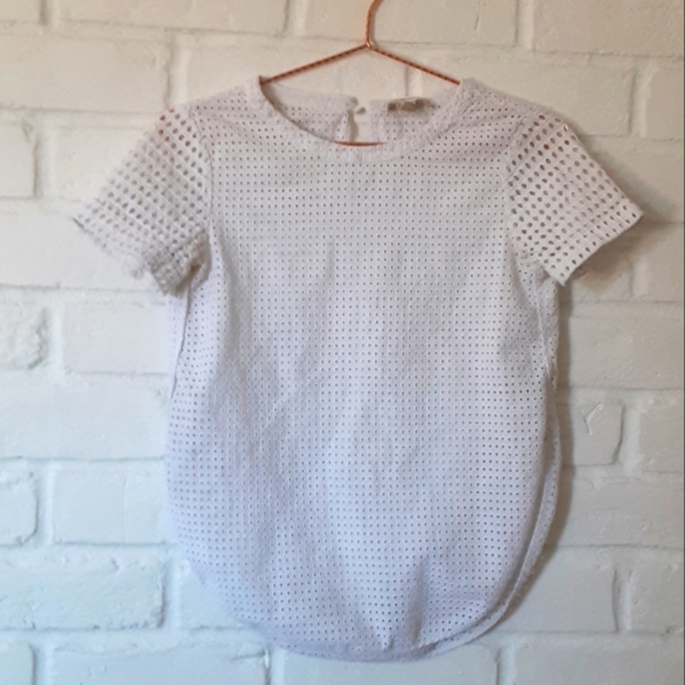 MICHAEL KORS TOP | XS | WHITE